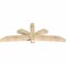 Ekena Millwork Davenport Rough Sawn Timber Gable Bracket, Douglas Fir, 96"W x 36"H x 6"D x 6"F, 9/12 Pitch GBW096X36X0606DAV00RDF - alternate 4